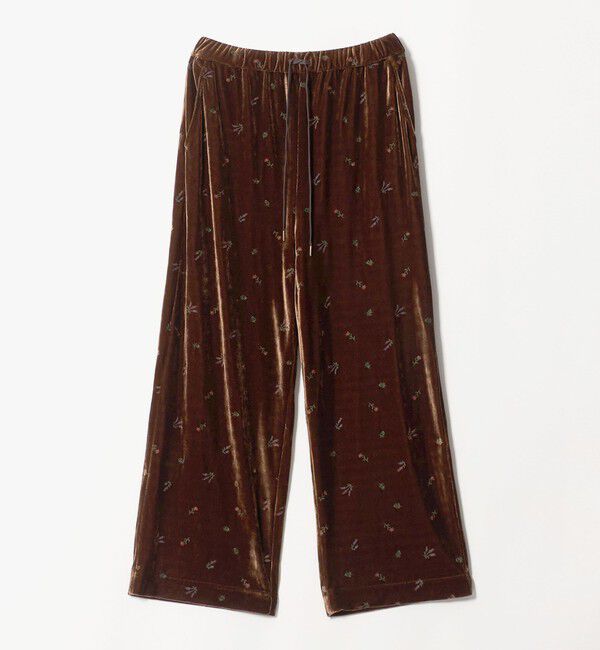 UNITED ARROWS green label relaxing「シシュウ ベロア パンツ」|その他|