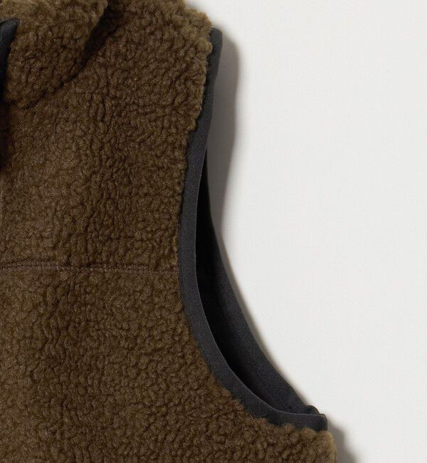 UNITED ARROWS green label relaxing「ボア ジップ ベスト / キッズ 100cm-160cm」|その他|