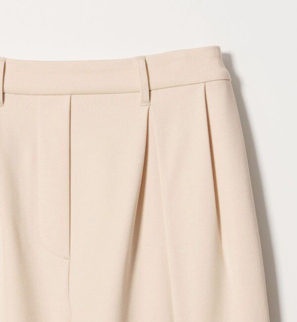 BEAUTY&YOUTH UNITED ARROWS「【WEB限定 Wardrobe DAILY MINIMAL】ジャージー タックカーブパンツ ウォッシャブル」|その他|