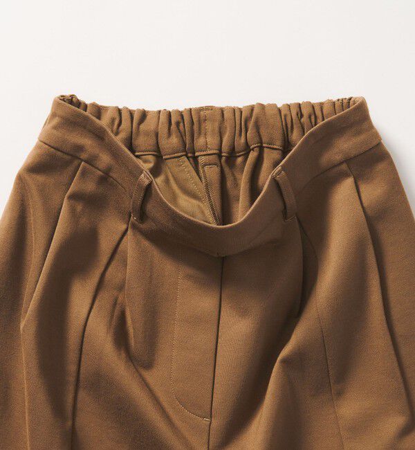 BEAUTY&YOUTH UNITED ARROWS「【WEB限定 Wardrobe DAILY MINIMAL】ジャージー タックカーブパンツ ウォッシャブル」|その他|