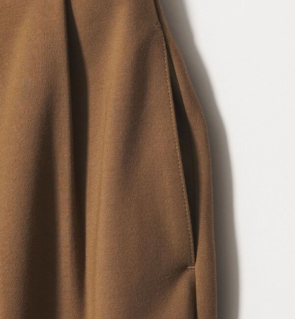 BEAUTY&YOUTH UNITED ARROWS「【WEB限定 Wardrobe DAILY MINIMAL】ジャージー タックカーブパンツ ウォッシャブル」|その他|