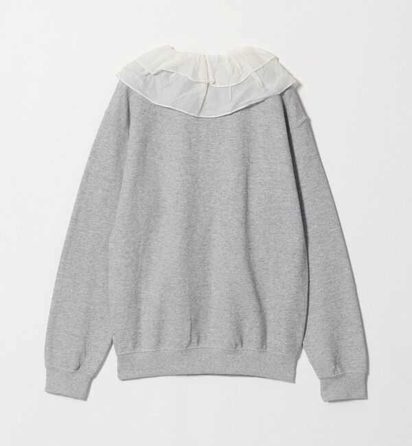 BEAUTY&YOUTH UNITED ARROWS「【WEB限定】＜dahl&rsquo;ia＞リメイク フリルカラー スウェット」|スウェット・ジャージ|