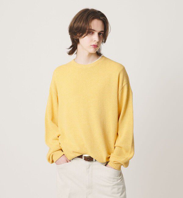 BEAUTY&YOUTH UNITED ARROWS「リッチ テクスチャード ニット ウォッシャブル」|ニット・セーター|