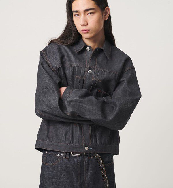 MONKEY TIME「トラッカー ジャケット Type-1」|その他|NAVY