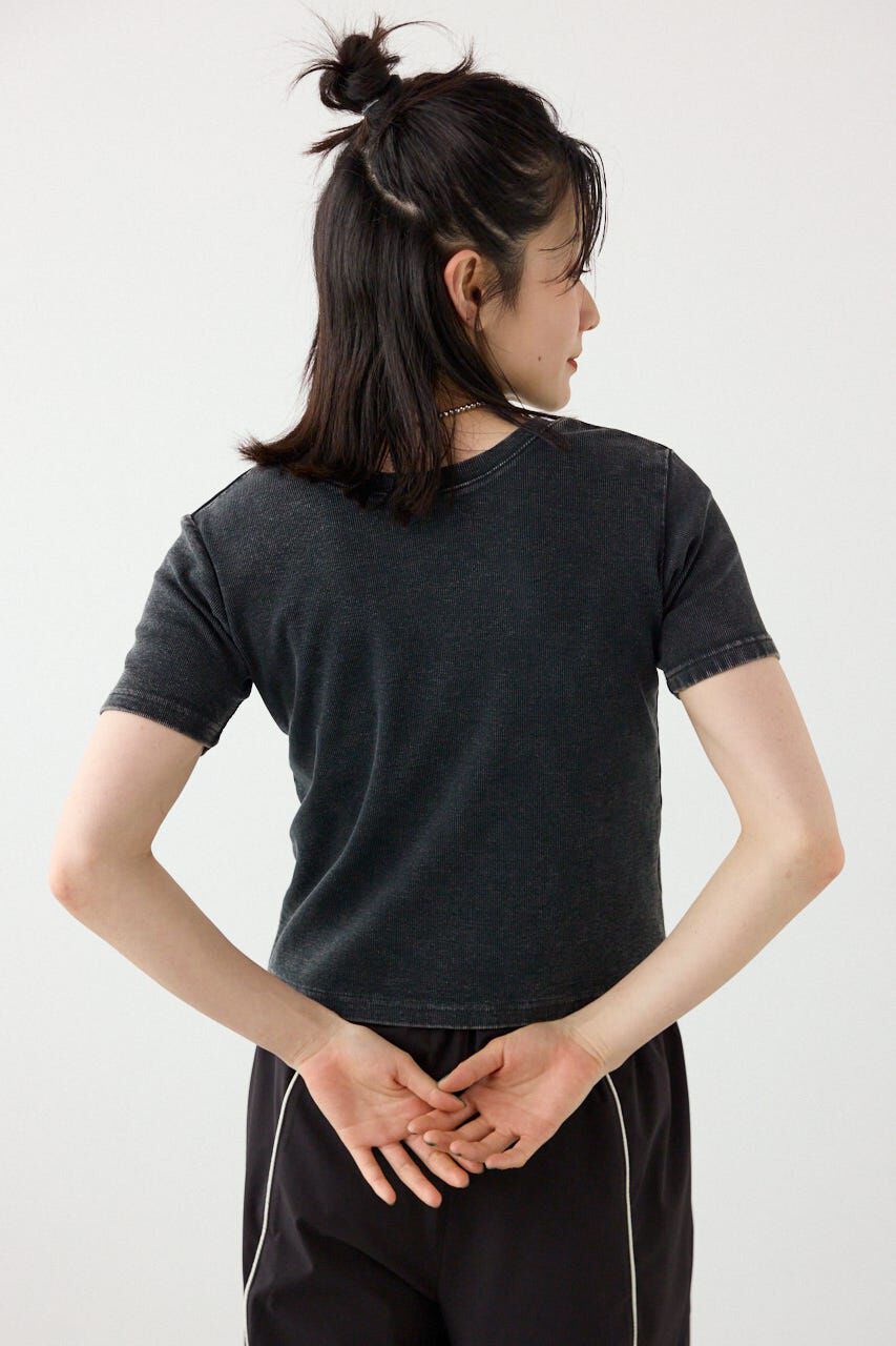 RODEO CROWNS「ピグメント2wayリブTシャツ」|Tシャツ・カットソー|