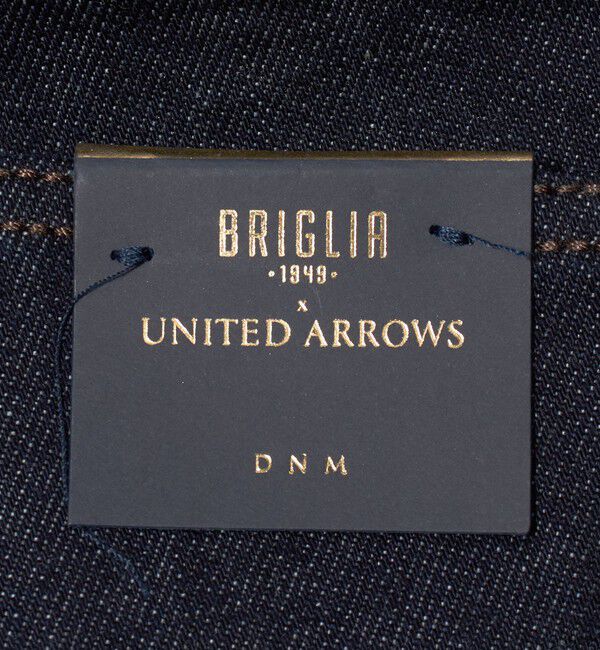 UNITED ARROWS「【別注】＜BRIGLIA 1949＞5ポケット リジッド デニム パンツ」|デニム|