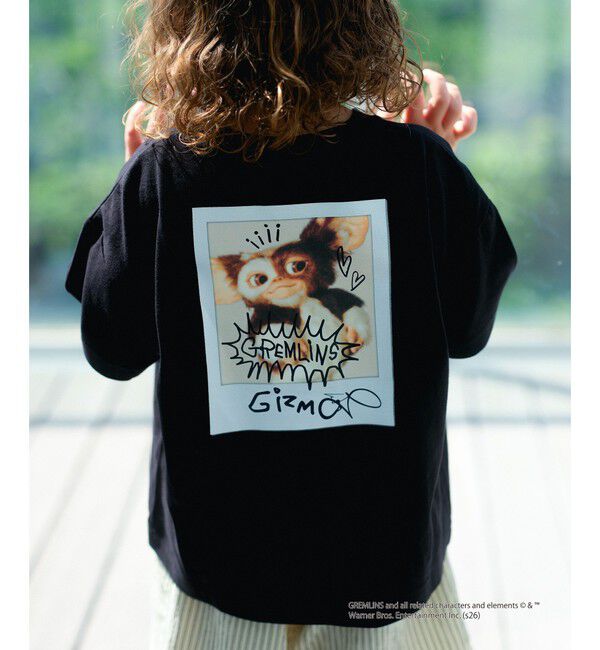 UNITED ARROWS green label relaxing「【別注】GREMLiNS Tシャツ / キッズ 100cm-130cm 」|Tシャツ・カットソー|BLACK