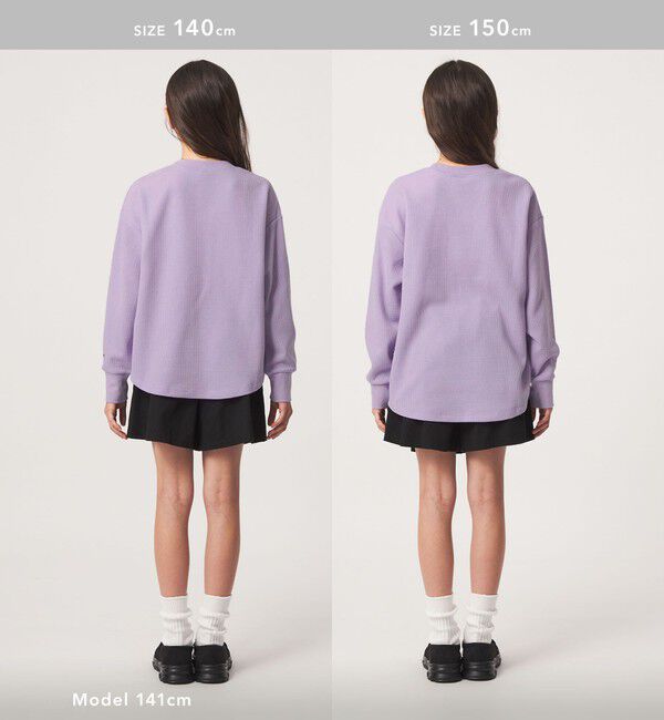 UNITED ARROWS green label relaxing「【別注】＜URBAMENT＞ミニーマウス ロングスリーブ Tシャツ / キッズ 140cm-150cm」|Tシャツ・カットソー|