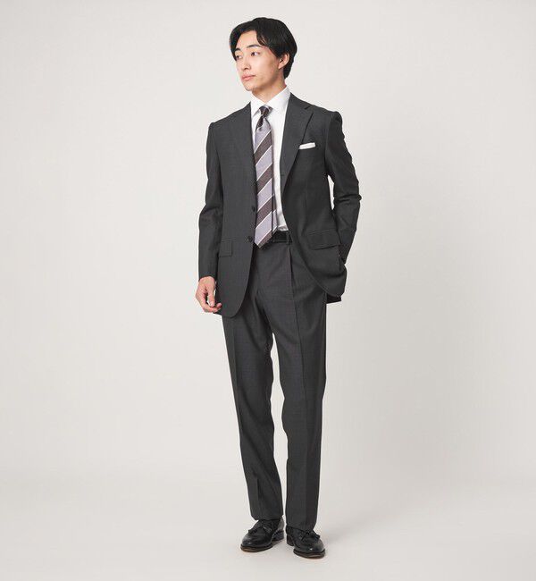 UNITED ARROWS green label relaxing「GUABELLO ドビー 3B HXD スーツジャケット」|スーツ|