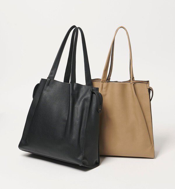 UNITED ARROWS green label relaxing「2WAY A4ギャザーハンドル / トートバッグ」|ショルダー・メッセンジャー|