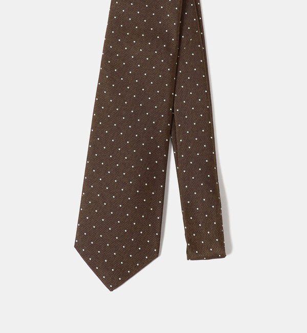 UNITED ARROWS green label relaxing「GLR JAPAN VINTAGE 8.0cm ドット ネクタイ」|ネクタイ・蝶ネクタイ|