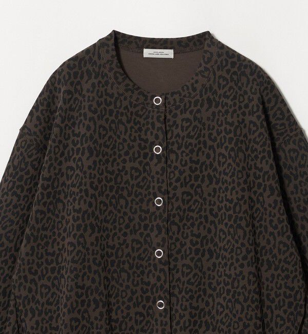 UNITED ARROWS green label relaxing「【WEB限定】＜at ease＞ダブルフェイス クルーネック カットソー カーディガン」|カーディガン|