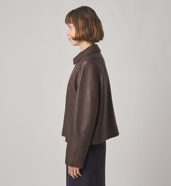 STEVEN ALAN「＜Steven Alan＞レザー ジップアップ ブルゾン」|その他|