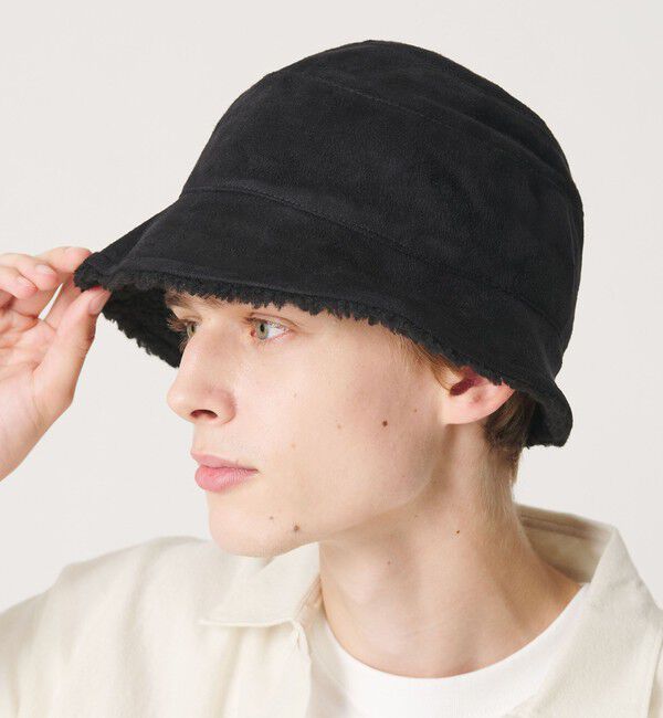 BEAUTY&YOUTH UNITED ARROWS「＜GRILLO＞スエードライク バケット ハット」|ハット|BLACK