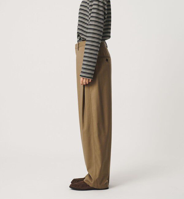BEAUTY&YOUTH UNITED ARROWS「ディープ サイドタック パンツ ウォッシャブル」|その他|