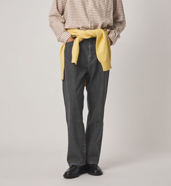 STEVEN ALAN「＜Steven Alan＞ 13.5oz デニム 5ポケット バギー パンツ」|デニム|