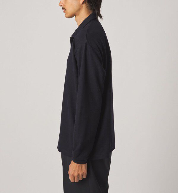 STEVEN ALAN「＜Steven Alan＞ ミルド ウール 1B スキッパー」|ポロシャツ|