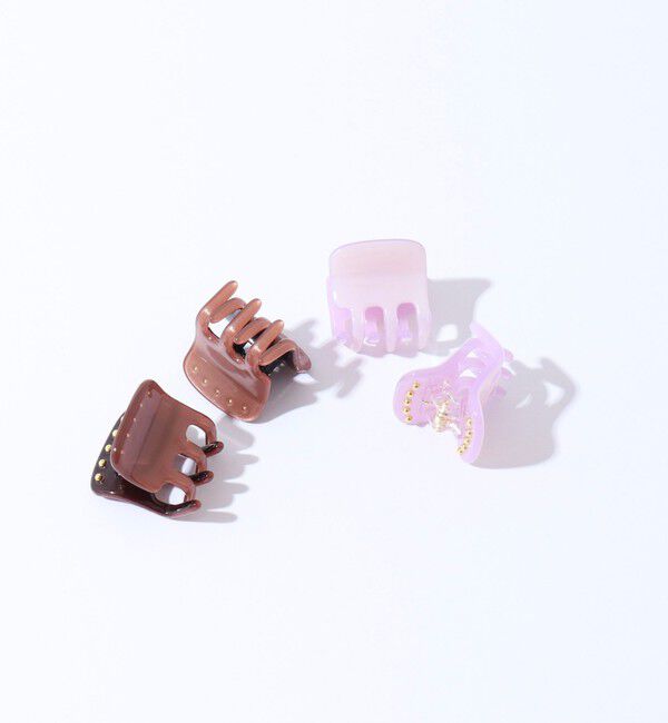NOLLEY'S「NOLLEYSスタッズクリップmini-2P」|ヘアバンド|