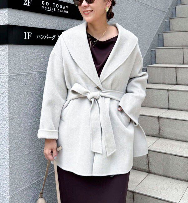 NOLLEY'S sophi「リバーショールコート」|ダッフルコート|