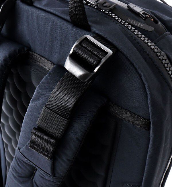 NOLLEY'S goodman「【WEXLEY/ウェクスレイ】HRD600 HAROLD CRINKLE NYLON BLACK」|リュック|