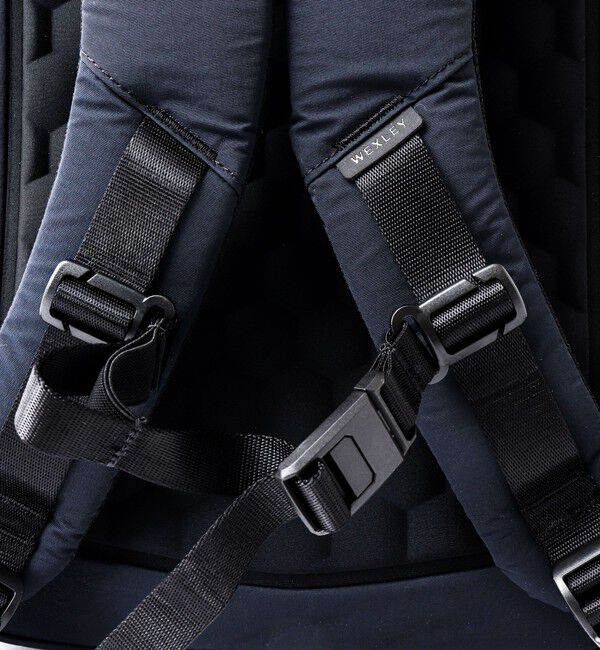 NOLLEY'S goodman「【WEXLEY/ウェクスレイ】HRD600 HAROLD CRINKLE NYLON BLACK」|リュック|