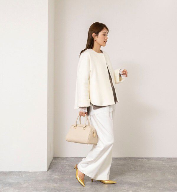 NOLLEY'S「エアーダブルジロンショートコート」|ダッフルコート|