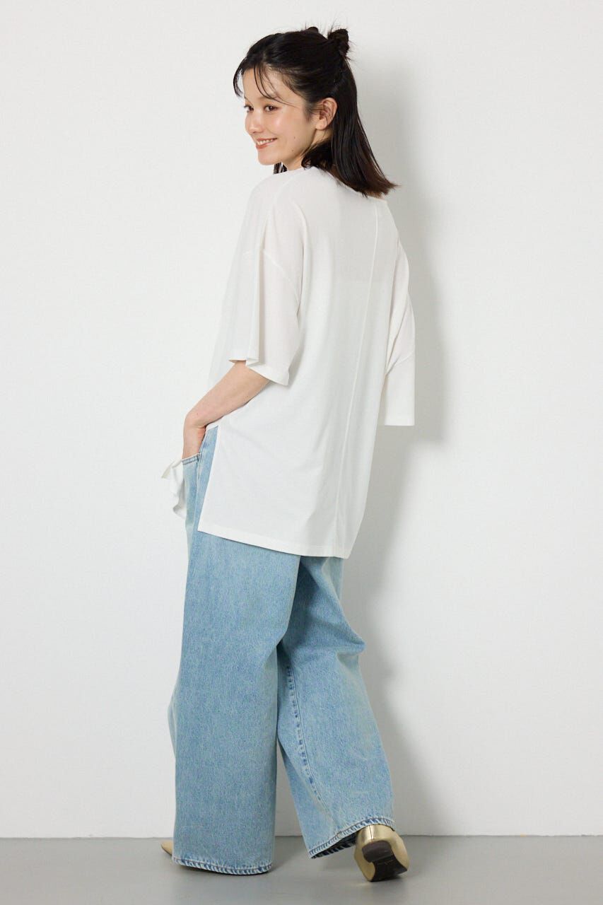 RODEO CROWNS「T/Fワンショルダールーズトップス」|Tシャツ・カットソー|