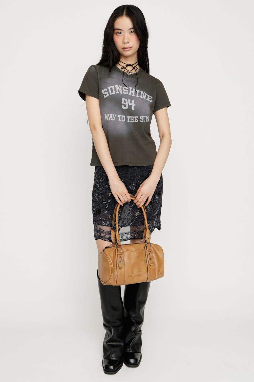 SLY「SPRAY OVER LOGO Tシャツ」|Tシャツ・カットソー|