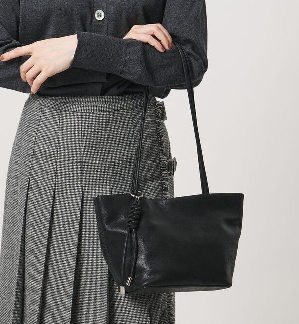 UNITED ARROWS「ロングハンドル トートバッグ」|トートバッグ|BLACK