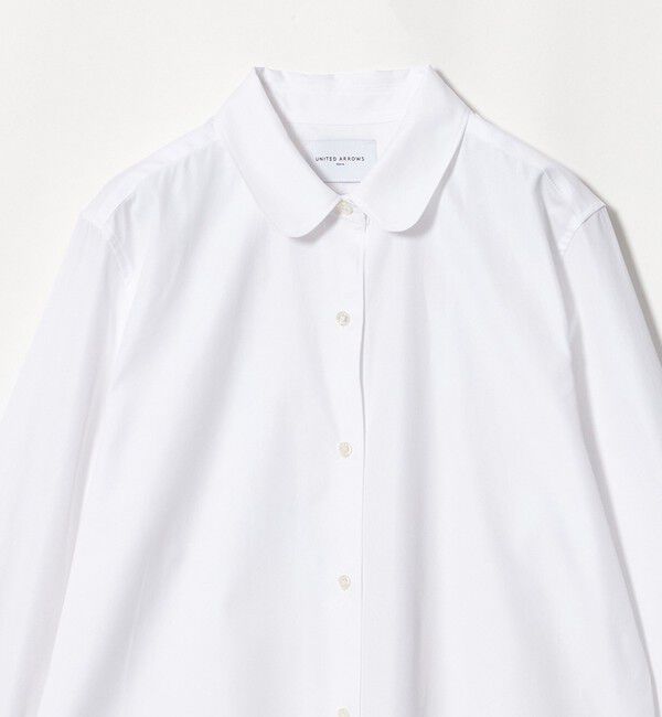 UNITED ARROWS「SOKTAS ラウンドカラー シャツ」|シャツ・ブラウス|