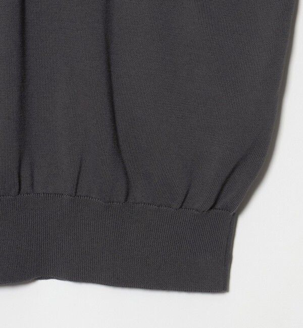 UNITED ARROWS green label relaxing「FINE BASIC アメリカンシーアイランドコットン 長袖 ニットポロシャツ」|ニット・セーター|