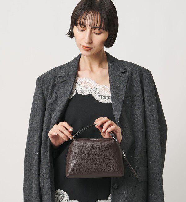UNITED ARROWS「＜GIANNI CHIARINI＞ALIFA S バッグ2」|ショルダー・メッセンジャー|DK.BROWN