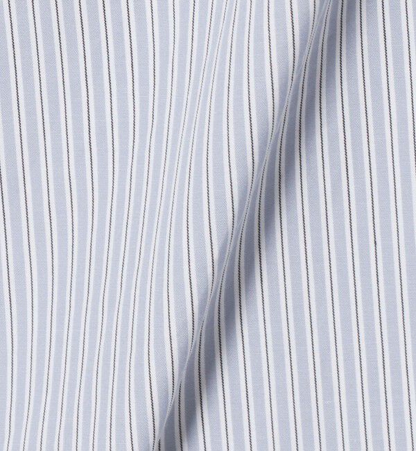 UNITED ARROWS「＜dahl&rsquo;ia＞フリル ストライプ ロングスリーブ ブラウス」|シャツ・ブラウス|