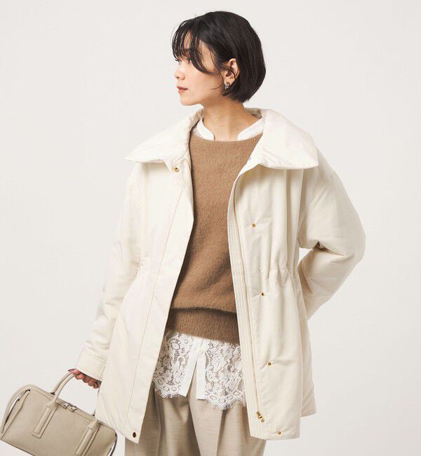 UNITED ARROWS green label relaxing「［size SHORTあり］ハッスイ パフ ブルゾン ウォッシャブル 撥水」|ブルゾン・スタジャン|OFF WHITE