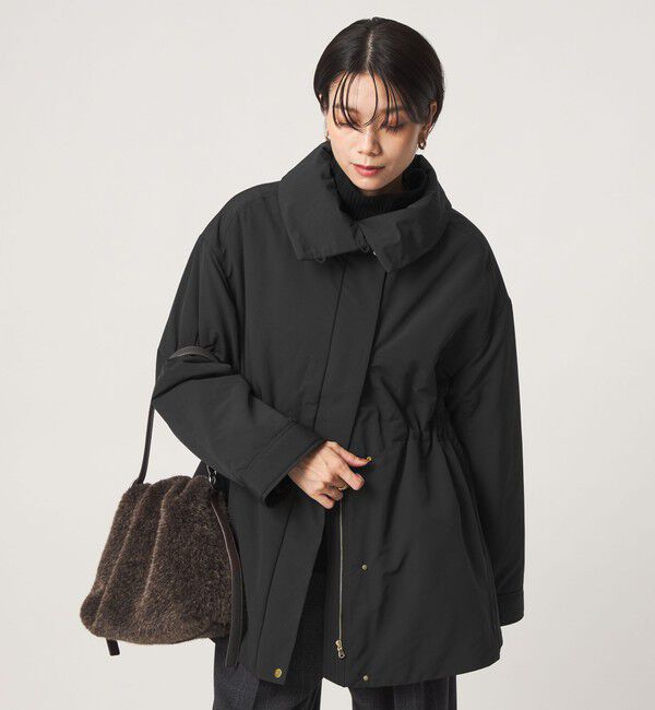 UNITED ARROWS green label relaxing「［size SHORTあり］ハッスイ パフ ブルゾン ウォッシャブル 撥水」|ブルゾン・スタジャン|BLACK