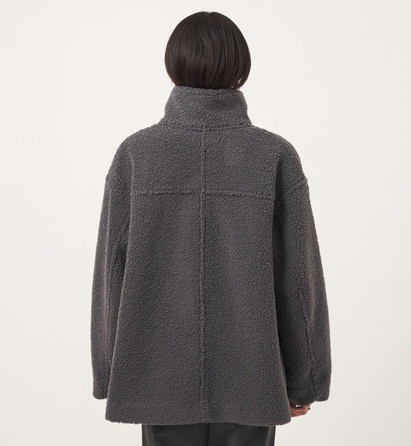 UNITED ARROWS green label relaxing「［size SHORTあり］ボア スタンドカラー ブルゾン」|ブルゾン・スタジャン|
