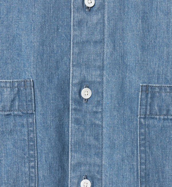 UNITED ARROWS「デニム オーバーシャツ「 SLOW &　」」|シャツ・ブラウス|