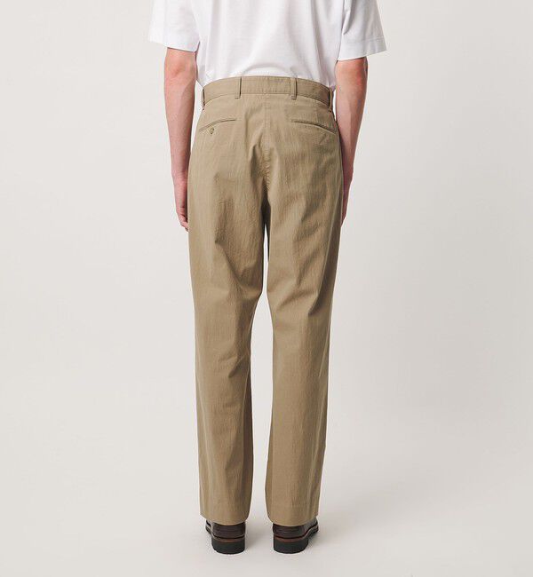 UNITED ARROWS「コットン/ナイロン ギャバピーチ ナチュラルトラウザーズ」|スラックス|