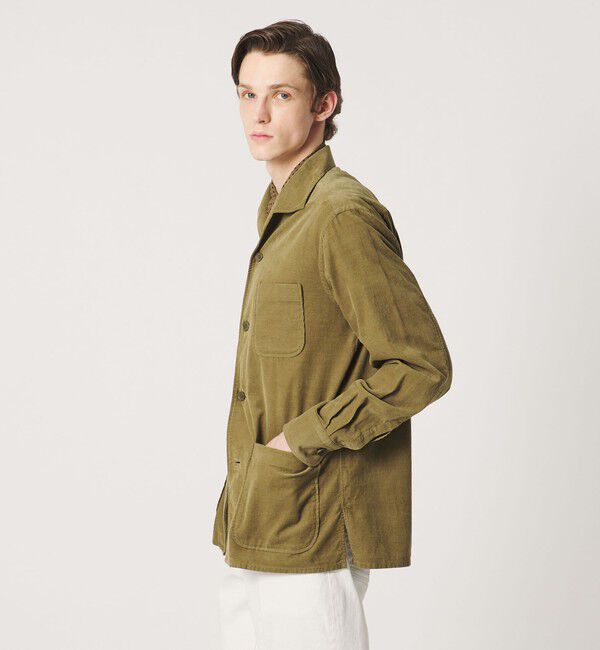 UNITED ARROWS「コーデュロイ シャツジャケット」|カーディガン|