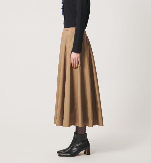 UNITED ARROWS「タフタ マチ スカート ‐はっ水‐」|フレア|