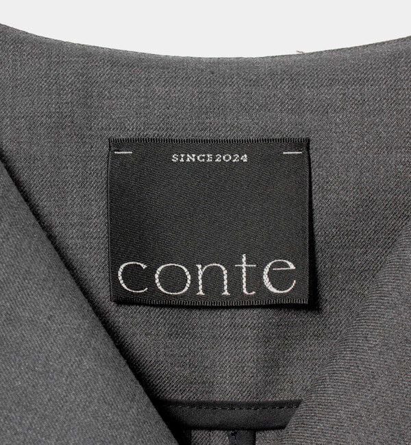 conte「＜conte＞ラペル ラップ オールインワン」|オールインワン|