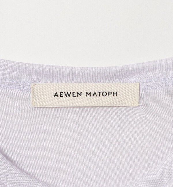AEWEN MATOPH「＜AEWEN MATOPH＞シアー クルーネック カットソー」|Tシャツ・カットソー|