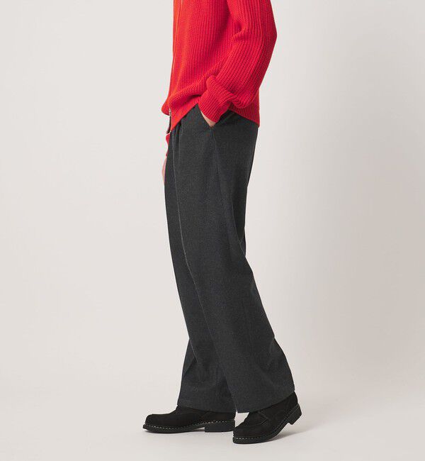 UNITED ARROWS「＜Cellar Door＞フランネル ワイド イージースラックス」|スラックス|