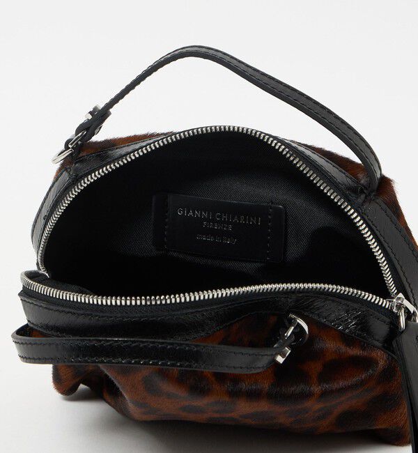 UNITED ARROWS「＜GIANNI CHIARINI＞ALIFA レオパード バッグ S」|ショルダー・メッセンジャー|