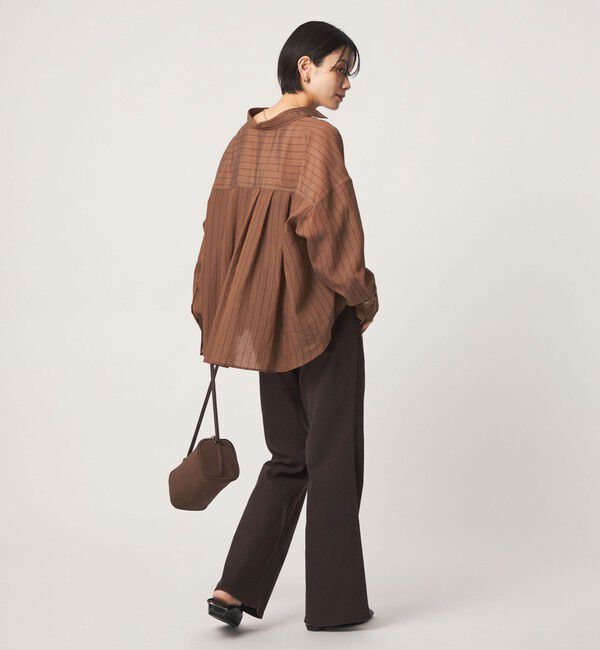 UNITED ARROWS green label relaxing「【結論シリーズ】ミルフィーユタックシャツ」|シャツ・ブラウス|