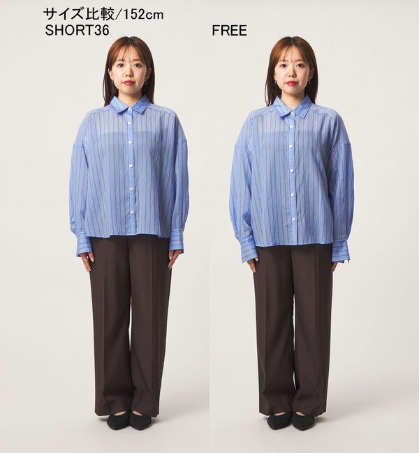 UNITED ARROWS green label relaxing「【結論シリーズ】ミルフィーユタックシャツ」|シャツ・ブラウス|