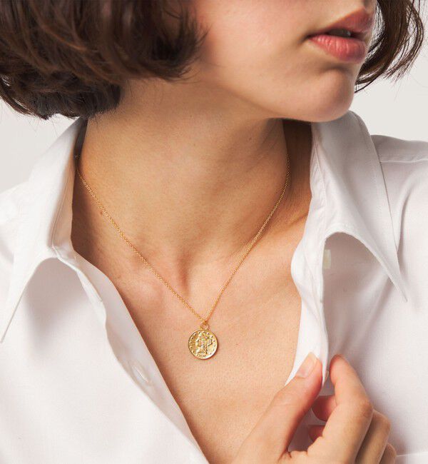 UNITED ARROWS green label relaxing「＜chibi jewels＞ コインネックレス」|ネックレス|GOLD