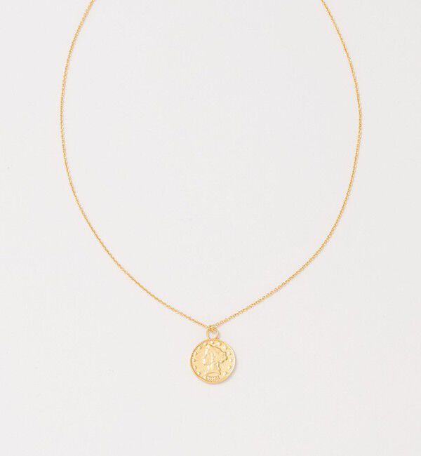 UNITED ARROWS green label relaxing「＜chibi jewels＞ コインネックレス」|ネックレス|