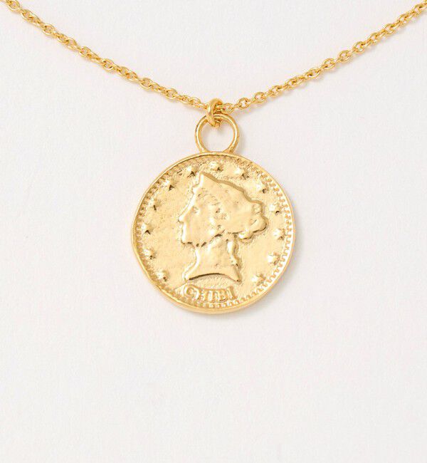 UNITED ARROWS green label relaxing「＜chibi jewels＞ コインネックレス」|ネックレス|