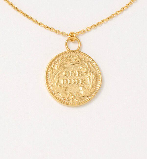 UNITED ARROWS green label relaxing「＜chibi jewels＞ コインネックレス」|ネックレス|